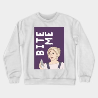 Bite Me Buffy Crewneck Sweatshirt